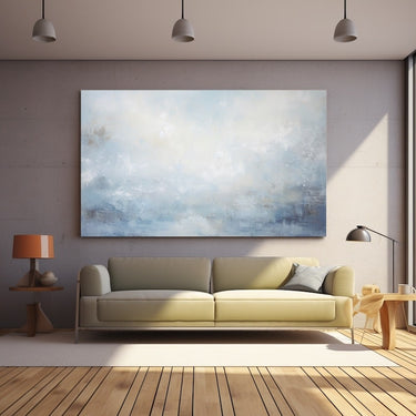 Abstract Winter Painting